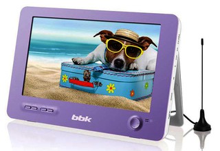 Портативный DVD Плеер BBK PL1041T сиреневый