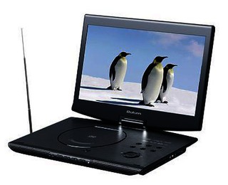 Портативный DVD Плеер Rolsen RPD-15D09GBL черный
