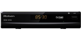 Ресивер DVB-T2 Rolsen RDB-505N