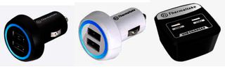 Сетевое з/у Thermaltake 2.1A USB black