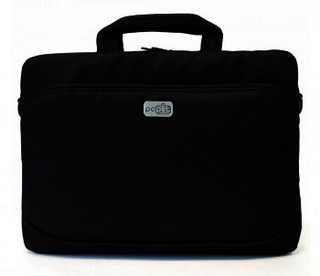 Сумка PC PET PCP-1003BK 15.6" Nylon Style Toplader Front pocket Stiched PU Stripes Черный