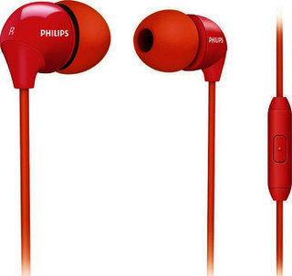 Наушники с микрофоном Philips SHE3575OP/10 оранжевый/розовый 1,2м