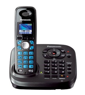 Р/Телефон Dect Panasonic KX-TG8041RUT (темно-серый металлик, двойной набор)