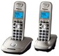 Р/Телефон Dect Panasonic KX-TG2512RUN (платиновый, 2 трубки)