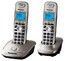Р/Телефон Dect Panasonic KX-TG2512RUN (платиновый, 2 трубки)