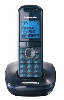 Р/Телефон Dect Panasonic KX-TG5511RUC (синий металлик)