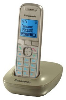 Р/Телефон Dect Panasonic KX-TG5511RUJ (бежевый)