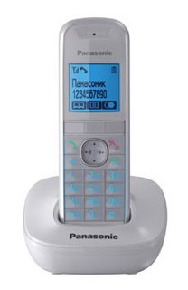 Р/Телефон Dect Panasonic KX-TG5511RUW (белый)
