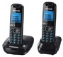 Р/Телефон Dect Panasonic KX-TG5512RUB (черный, 2 трубки)