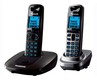 Р/Телефон Dect Panasonic KX-TG6412RU1 (серый металлик, 2 трубки)