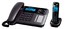 Р/Телефон Dect Panasonic KX-TG6461RUT (темно-серый металлик, трубка + пров.телефон, автоответчик)