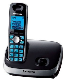 Р/Телефон Dect Panasonic KX-TG6511RUB (черный)