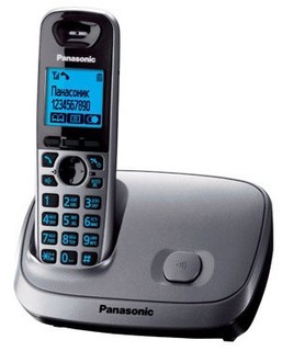 Р/Телефон Dect Panasonic KX-TG6511RUM (серый металлик)