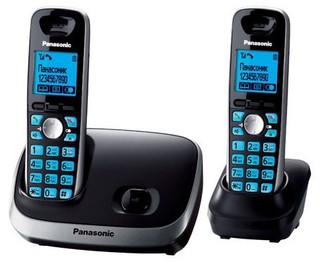 Р/Телефон Dect Panasonic KX-TG6512RUB (черный)