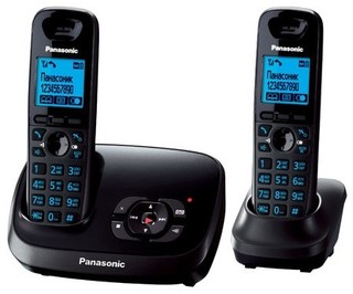 Р/Телефон Dect Panasonic KX-TG6522RUT (темно-серый металлик)