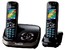 Р/Телефон Dect Panasonic KX-TG8522RUB(черный, автоответчик, 2 трубки)