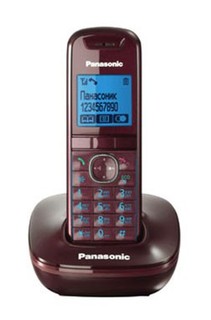 Р/Телефон Dect Panasonic KX-TGA551RUR (трубка к телефонам серии KX-TG55хx, красный)