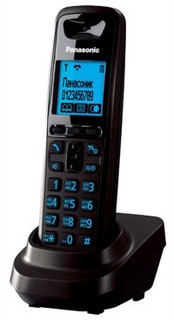 Р/Телефон Dect Panasonic KX-TGA641RUT (трубка к телефонам серии KX-TG64xx, темно-серый металлик)