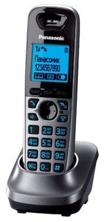 Р/Телефон Dect Panasonic KX-TGA651RUM (трубка к телефонам серии KX-TG65xx, серый)