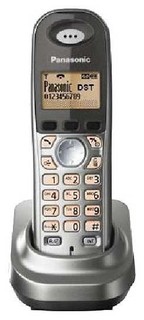 Р/Телефон Dect Panasonic KX-TGA731RUS (трубка к телефонам серии KX-TG73xx, серебристый)