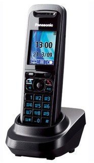Р/Телефон Dect Panasonic KX-TGA840RUT (трубка к телефонам серии KX-TG84xx, темно-серый)