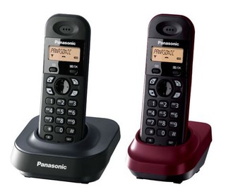 Телефон Panasonic Dect KX-TG1402RU3 (2 трубки - серая и коричневая)