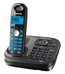 Телефон Panasonic Dect KX-TG7341RUT (темно-серый металлик, автоответчик)