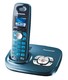 Телефон Panasonic Dect KX-TG8021RUC (синий металлик, автоответчик)