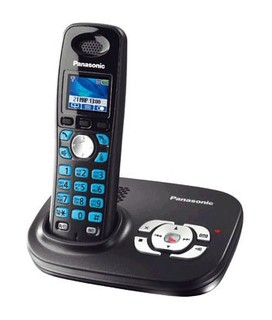 Телефон Panasonic Dect KX-TGA800RUT (трубка к телефонам серии KX-TG80х, семно-серый мет)