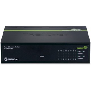 Коммутатор Trendnet TE100-S16EG 16-портовый коммутатор 10/100 Мбит/с