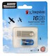 Флеш Диск Kingston 16Gb DTSE9H/16GB with cover Man’s Day серебристый
