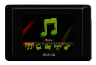 Плеер Flash Archos 24D VISION 8Gb Black 2.4" FM Dic MicroSD 8hr HedPh OGG Txt Vid AVI MPEG4 /MP3/WAV
