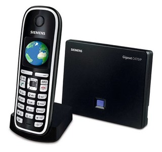 Телефон Siemens Dect Gigaset C470IP (DECT+IPтелефон)