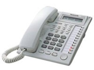 Телефон Panasonic KX-T7730RU (аналоговый сист. телефон, 12 прогр. кнопок)