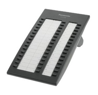 Телефон Panasonic KX-T7740XB (аналоговый, консоль, 32 кнопки DSS/BLF, черная)