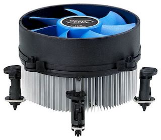 Вентилятор Deepcool THETA 10 Soc-1150/1155/1156 3pin 32dB Al+Cu 95W 318g клипсы