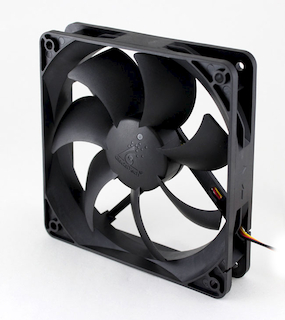 Вентилятор для корпуса GlacialTech CF-9225SED0AB1032 92x92x25mm втулка 1500RPM 3+4pin