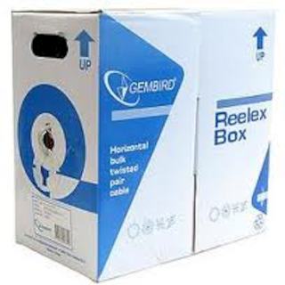 Кабель UTP Gembird UPC-5004E кат.5e медь FLUKE Test многож.  pullbox, серый