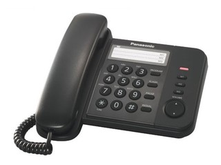 Телефон Panasonic KX-TS2352RUB (черный)