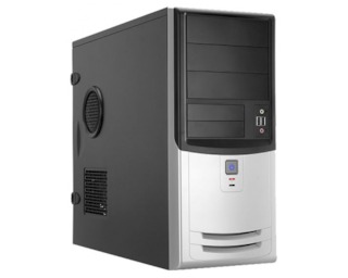 Корпус INWIN IW-EAR-018BS Black-Silver 450W USB/Audio ATX