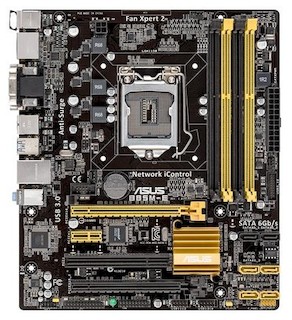 Материнская плата Asus B85M-E Socket-1150 Intel B85 DDR3 mATX AC`97 8ch(7.1) GbLAN SATA3 VGA+DVI+HDM