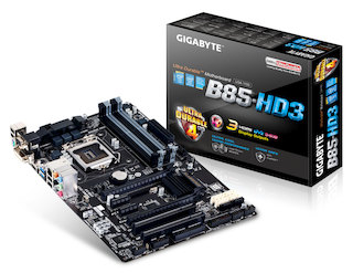 Материнская плата Gigabyte GA-B85-HD3 Socket-1150 Intel B85 DDR3 ATX AC`97 8ch(7.1) GbLAN SATA3 VGA+