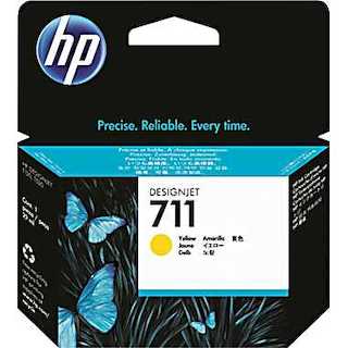 Картридж струйный HP 711 желтый для HP Designjet T120/T520 ePrinter series 29 мл
