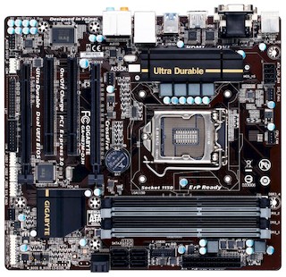 Материнская плата Gigabyte GA-H87M-D3H Socket-1150 Intel H87 DDR3 mATX AC`97 8ch(7.1) GbLAN SATA3 RAID VGA+DVI+HDMI