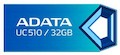 Флеш Диск USB 2.0 32Gb A-Data UC510 AUC510-32G-RBL синий