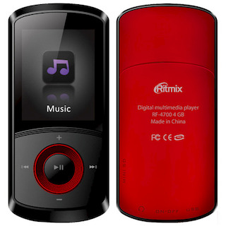 Плеер Flash Ritmix RF-4700 4Gb red