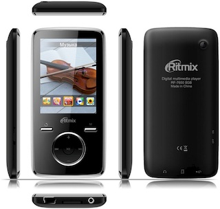 Плеер Flash Ritmix RF-7650 4Gb black