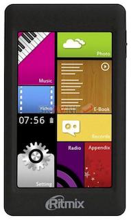 Плеер Flash Ritmix RF-9300 4Gb black