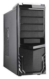 Корпус Formula FA-002B черный 450W ATX 1*80mm fan 2*USB2.0 2*USB3.0 audio screwless