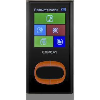 Плеер Flash Explay C45 4Gb black/orange